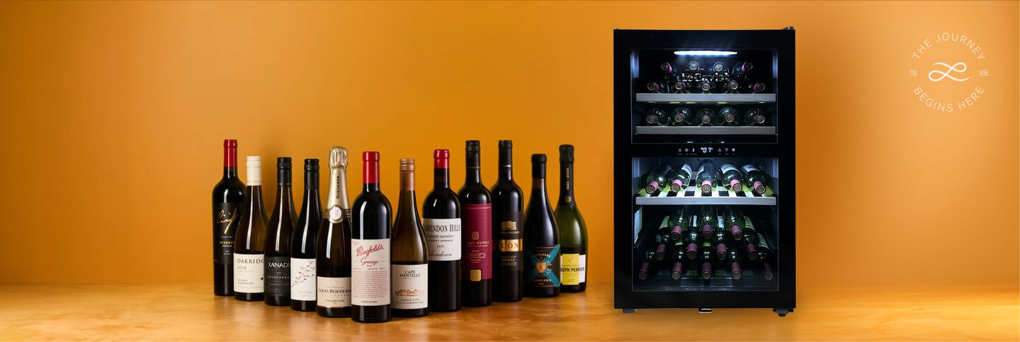 Bonus LeCavist 63-bottle Wine Cabinet with this stunning dozen