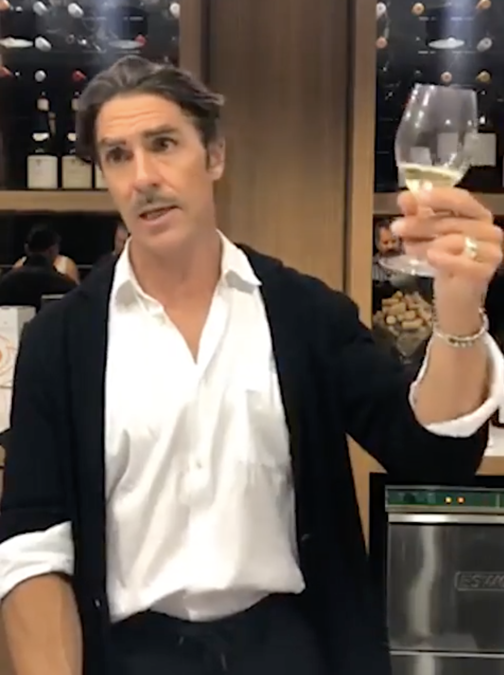 
				Ned Goodwin on a recent visit to Langtons, facilitating a Piedmont masterclass.